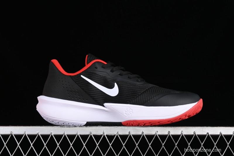 Nike Precision VII 6th Gen Low Top Basketball Shoes with Shock Absorption Anti-Slip and Wear-Resistant for Game Control - FN4322-002