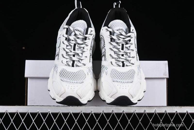 Dior Chrono Round Toe Lace-Up Lifestyle Casual Running Shoes - 59K GREY