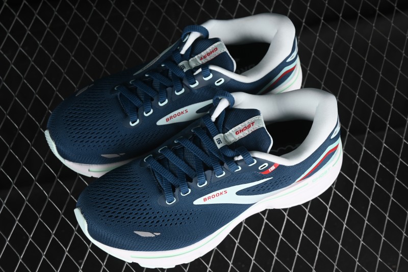 Brooks Ghost 15 Running Shoes with DNA LOFT V2 Cushioning and Breathable Air Mesh - 1203801B497