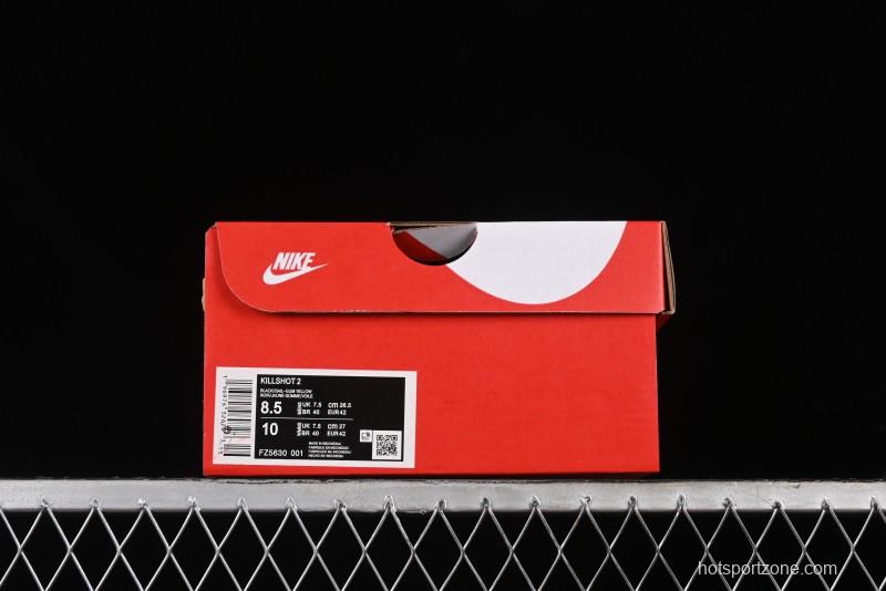 Nike Killshot 2 Retro Comfortable Non-Slip Low-Top Sneakers - FZ5630-001