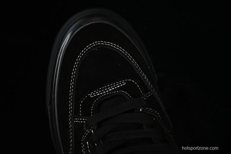 Vans Half Cab 33 DX Black Knight Anaheim Classic Retro Skate Shoes - VN0A5KX6BKA