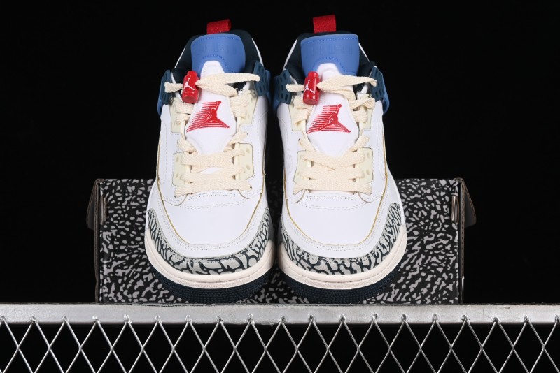 Nike Jordan Spizike Low AJ Hybrid Sneakers with Air Jordan 3, 4, 5, 6 Design Elements - HM3712-164