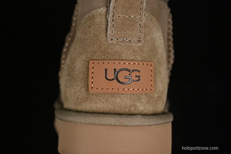 UGG Classic Ultra Mini Short Boots with Genuine Australian Sheepskin and TREADLITE Outsole - 1116109