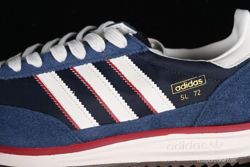 Adidas Originals SL 72 RS Retro Running Shoes with Nylon Upper and Suede Accents - IH0895