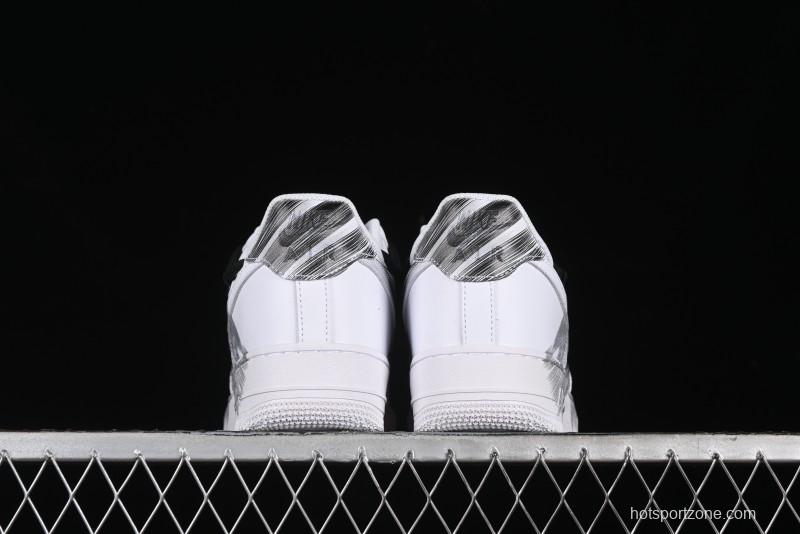 Nike Air Force 1 '07 Low Storm Graffiti Low-Top Casual Sneakers - DD2024-010