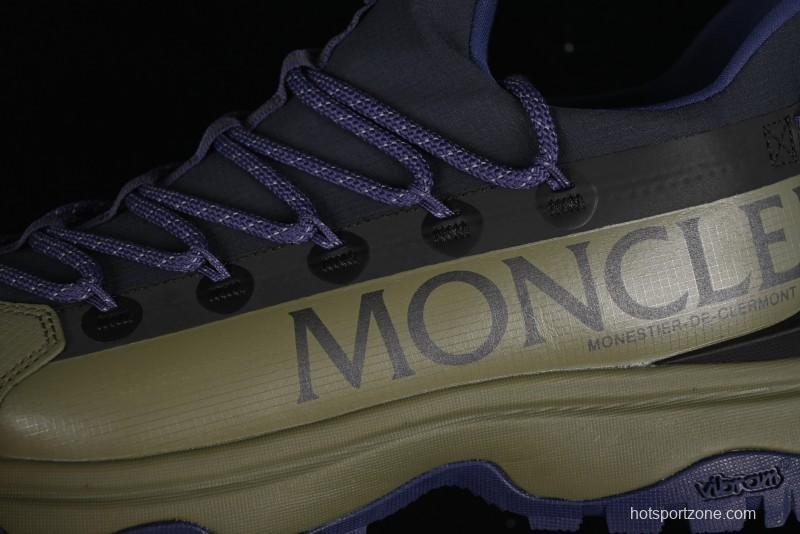 Moncler Trailgrip GTX Hiking Shoes with Cordura Nylon Gore-Tex Waterproof and Vibram Outsole - M00240M3457