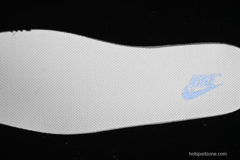 Nike SB Dunk Low Supreme Collaboration - Light Blue Double Swoosh Anniversary Customized Low-Top Casual Sneakers - BB8675-108