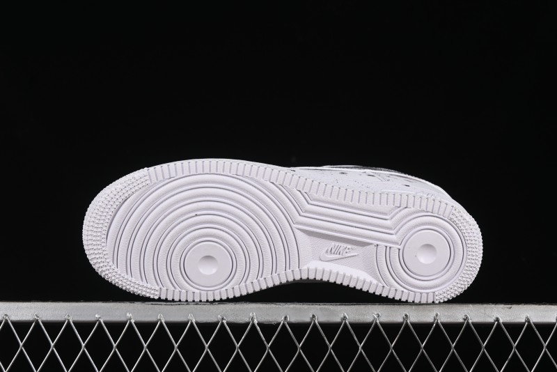 Nike Air Force 1 '07 Low Casual Sneakers with Chinese Ink Painting Design - LL6976-521