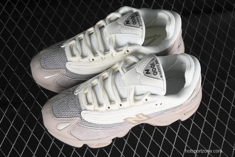 New Balance 1000 Series Retro Dad Style Low-Top Casual Running Shoes - M1000MB