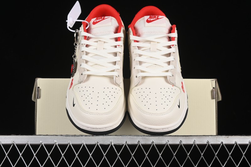 Nike SB Dunk Low Comme des Garcons Anniversary Custom Low-Top Casual Skate Shoes - KK1688-081