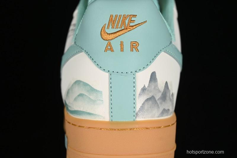 Nike Air Force 1 '07 Low Green Hill Casual Sneakers - XC2351-550