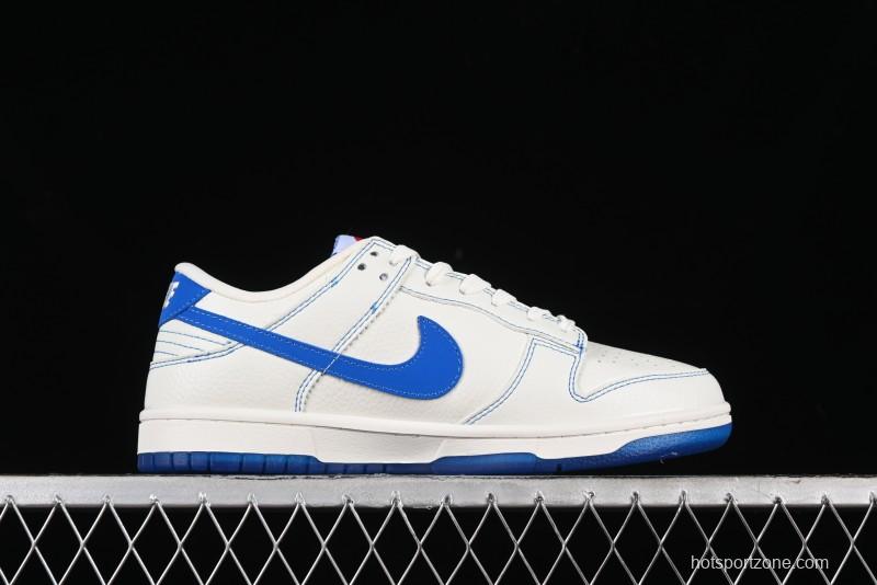 Nike SB Dunk Low Pepsi Anniversary Premium Custom Low-Top Casual Skate Shoes - XB3802-349
