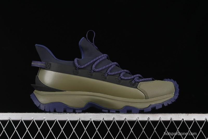 Moncler Trailgrip GTX Hiking Shoes with Cordura Nylon Gore-Tex Waterproof and Vibram Outsole - M00240M3457