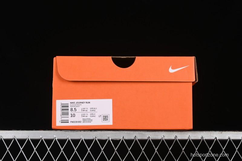 Nike Journey Run 2024 Low-Top Casual Running Shoes with Shock Absorption Anti-Slip and Wear-Resistant Design - FN0228-002