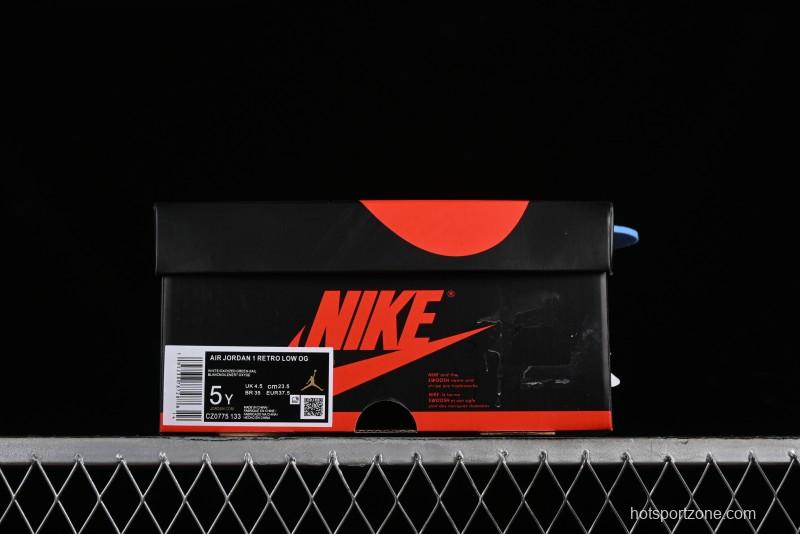 Nike Air Jordan 1 Low OG "Oxidized Green" Retro Basketball Shoes - CZ0775-133