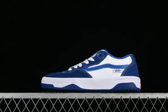 Vans Rowan 2 Skateboarding Shoes with Classic Blue & White Canvas - VN0A2Z3IBZW