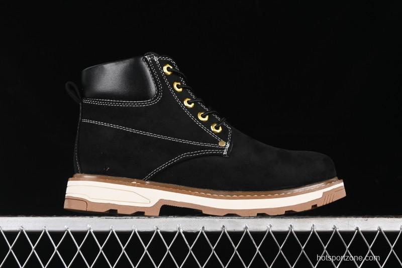 Timberland Classic High Top Yellow Boots TB010063713 Black