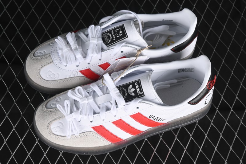 Adidas Originals Gazelle Indoor II Retro Casual Sneakers with Anti-Slip and Wear-Resistant Sole - II0013