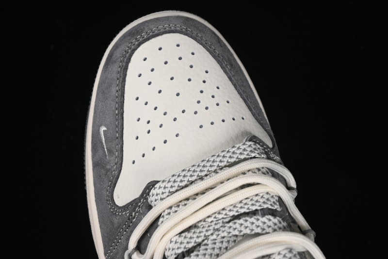 Nike Air Jordan 1 Low Retro Basketball Shoes with Custom Bear Collaboration - SJ9950-018