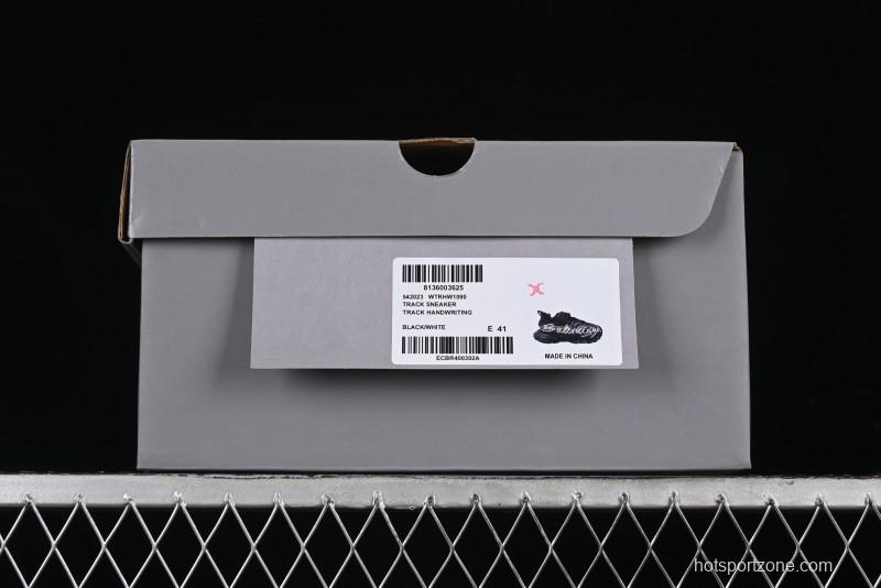 Balenciaga Track Sneaker with Transparent Heel Strap - WTRHW1090