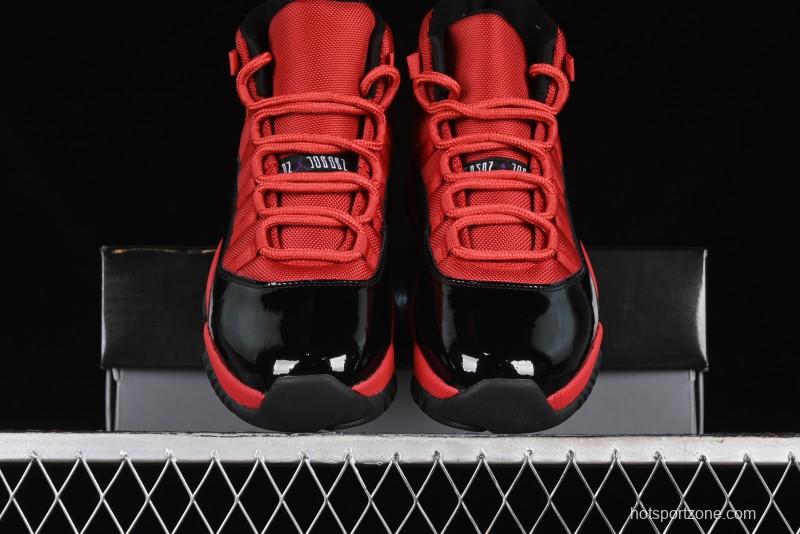 Nike Air Jordan 11 Retro High Top Basketball Shoes in Black/Red - CT8012-600