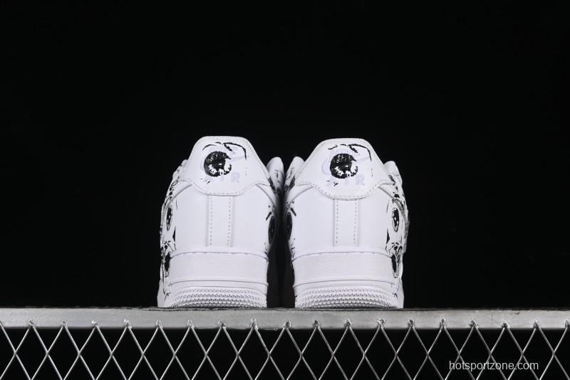 Comme des Garcons Shirt x Supreme x Nike Air Force 1 '07 Low Top Casual Sneakers - 923044-100