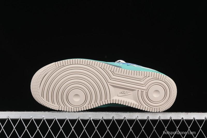 Nike Air Force 1 '07 Low x Stitch Casual Lace-Up Sneakers - DZ1328-222