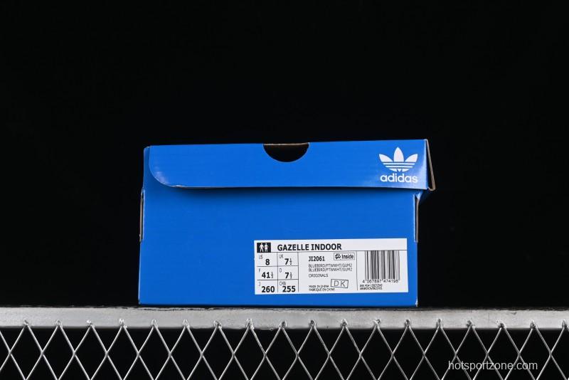 Adidas Originals Gazelle Indoor JI2061 Retro Casual Slip-Resistant Wear-Resistant Low-Top Skate Shoes