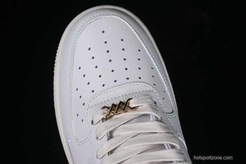 Nike Air Force 1 '07 Low Casual Sneakers with Full-Length Air Cushion - HV5979-130