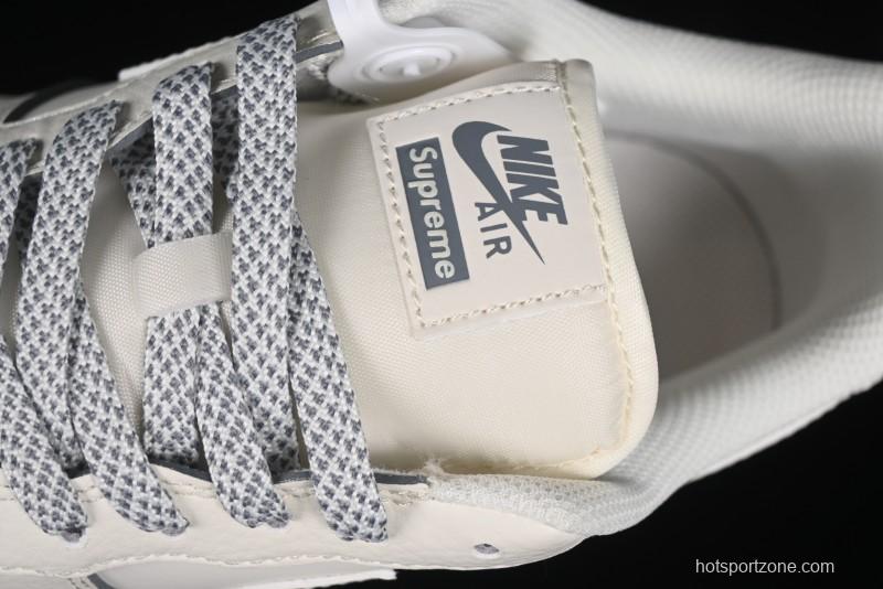 Nike Air Force 1 '07 Low Supreme The North Face Collaboration - Beige Grey Low-Top Casual Sneakers - XZ1996-710