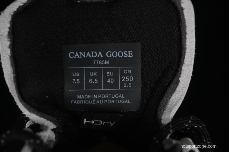 Canada Goose Glacier Trail Waterproof Leather Low-Top Lifestyle Sneakers - 7785M