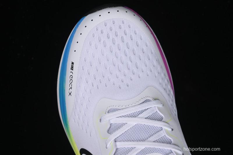 Nike Air Alphazoom Breathable Lightweight Running Shoes with Cushioning - FD2722-100