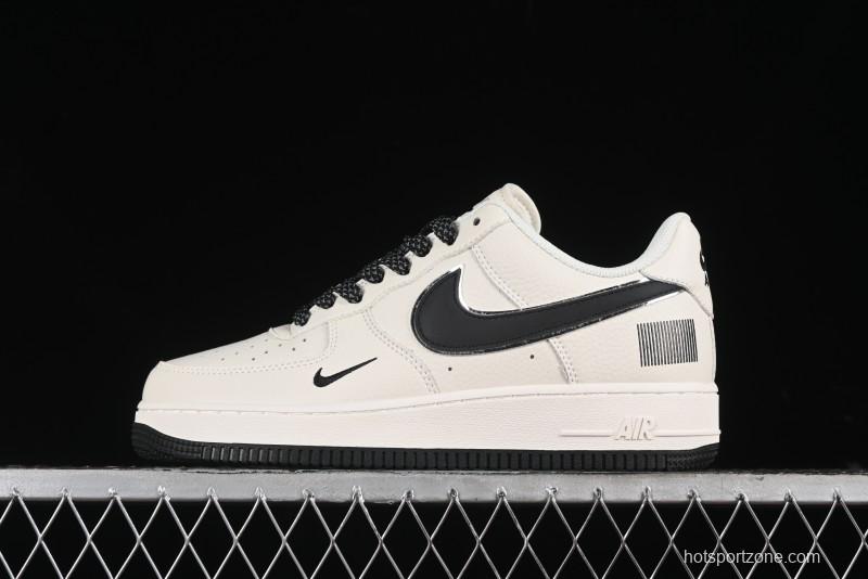 Nike Air Force 1 '07 Low QR Code Black Star Sneakers - CU1836-962