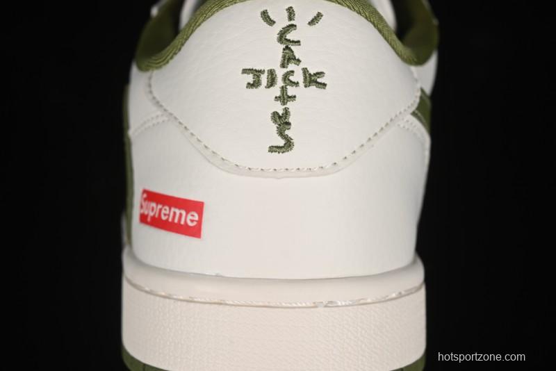 Nike Travis Scott x Fragment Design x Air Jordan 1 Low OG SP AJ1 Supreme Collaboration - XZ1168-002