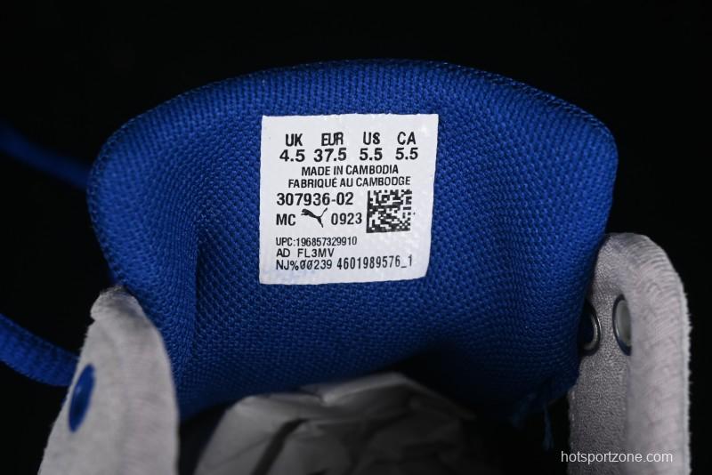 Puma Sparco Future Round Toe Lace-Up Leather Fabric Low-Top Lifestyle Casual Shoes - 307936-02