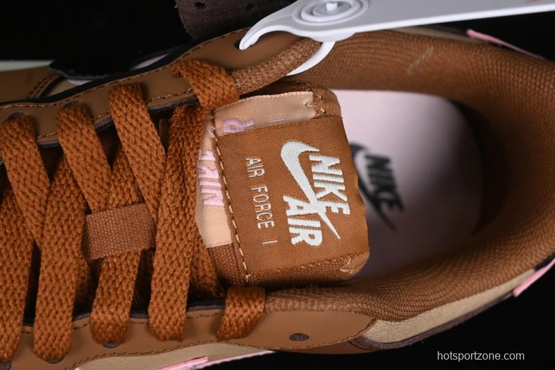 Nike Air Force 1 Shadow Low-Top Sneakers with Lightweight EVA Midsole and Anti-Slip RB Rubber Outsole - DZ1847-200