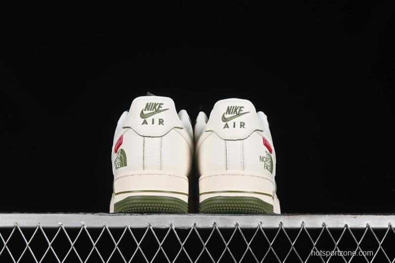 Nike Air Force 1 '07 Low Supreme The North Face Collaboration - Off White Mint Green - XZ1996-527