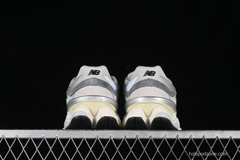 New Balance 9060 Retro Casual Running Sneakers with ABZORB Cushioning Technology - U9060GRY