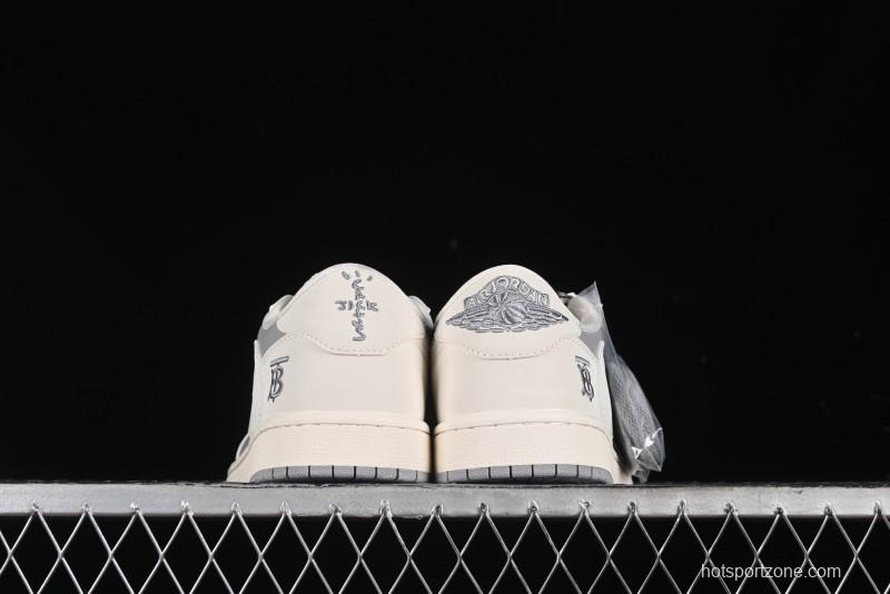 Nike Travis Scott x Fragment Design x Air Jordan 1 Low OG SP Casual Sneakers - BB6588-31