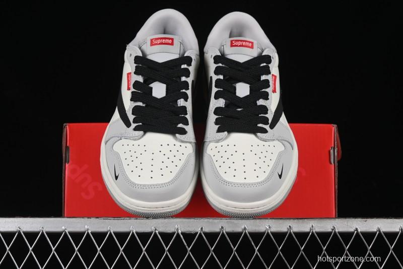 Nike Travis Scott x Fragment Design x Air Jordan 1 Low OG SP AJ1 Supreme Collaboration - JH6089-003