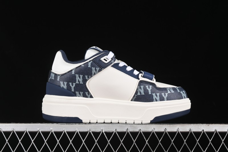MLB Chunky Liner New York Yankees Lightweight Platform Sneakers with 6cm Height Increase - 3ASXCDN3N50NYD