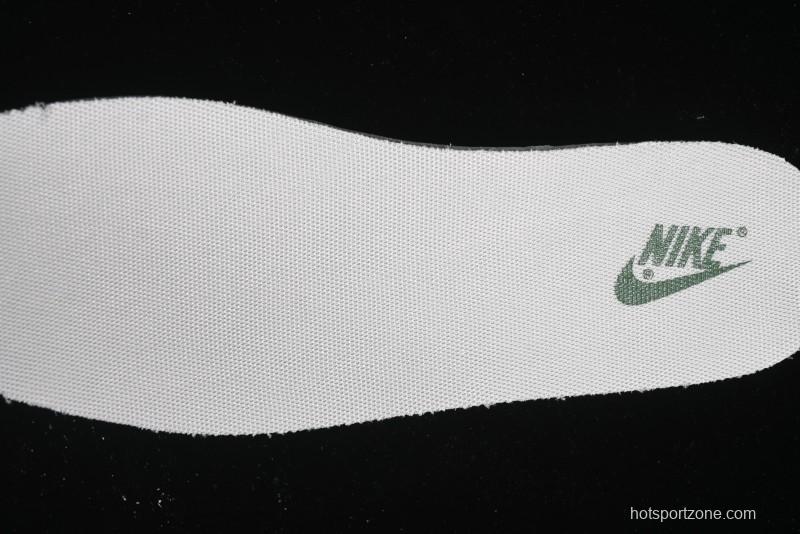 Nike SB Dunk Low Supreme x Stussy Triple Collaboration - Off White Green Swoosh Anniversary Custom Low-Top Casual Sneakers - SJ2068-303