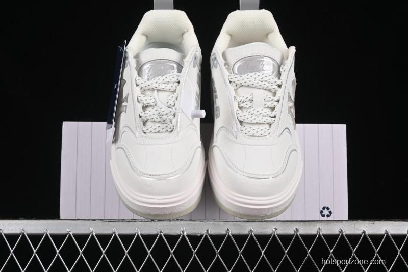 MLB Chunky Liner Jelly Lightweight Platform Sneakers with 6cm Height Increase - 3ASXCHV4N50WHS