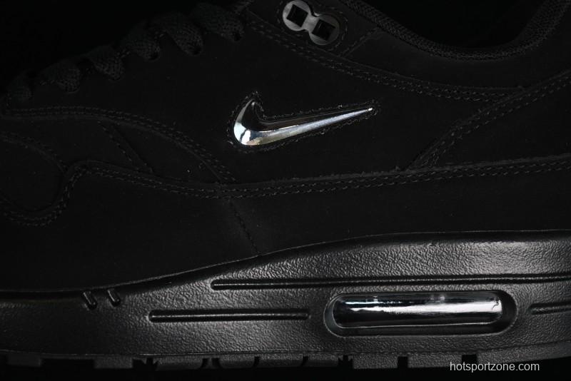 Nike Air Max 1 Retro Running Shoes with Half-Sole Air Cushion - AA0512-001
