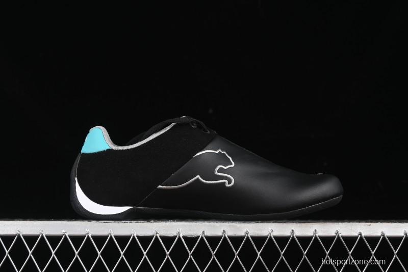 Puma Sparco Future Round Toe Lace-Up Leather Fabric Low-Top Lifestyle Casual Shoes - 308155-01