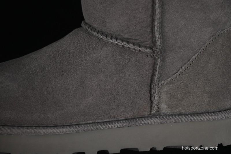 UGG Classic Ultra Mini II Short Boots with Genuine Wool Lining - 1016222
