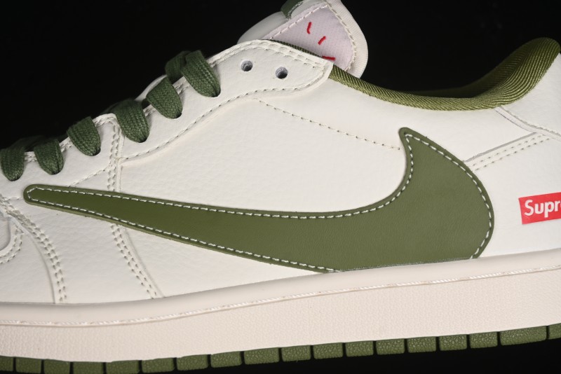 Nike Travis Scott x Fragment Design x Air Jordan 1 Low OG SP AJ1 Supreme Collaboration - XZ1168-002