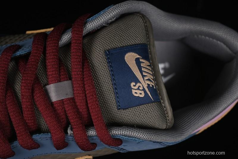 Nike Dunk Low Retro Deconstructed Casual Sneakers with Black Myth Wukong Theme Cloud Dragon Pattern - WK0820-001