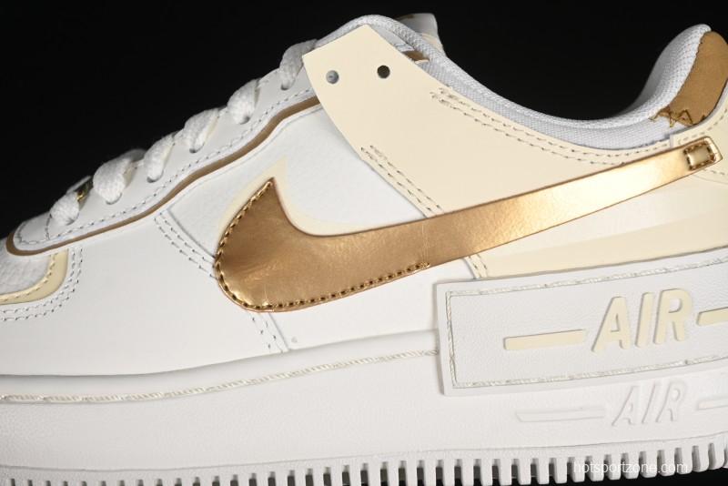 Nike Air Force 1 Shadow Lightweight Lifting Low-Top Casual Sneakers - DZ1847-108