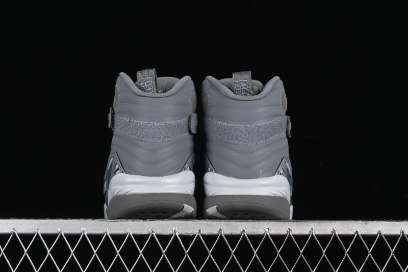 Nike Air Jordan 8 Retro "Cool Grey" Basketball Shoes - 305381-014